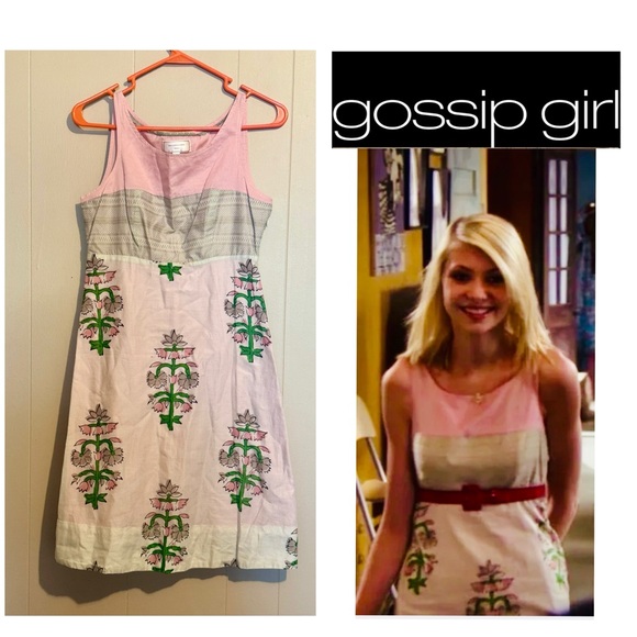 ANTHROPOLOGIE Moulinette Soeurs W 2 ASO Gossip Girl Jenny Humphrey Boho coquette - Picture 1 of 12